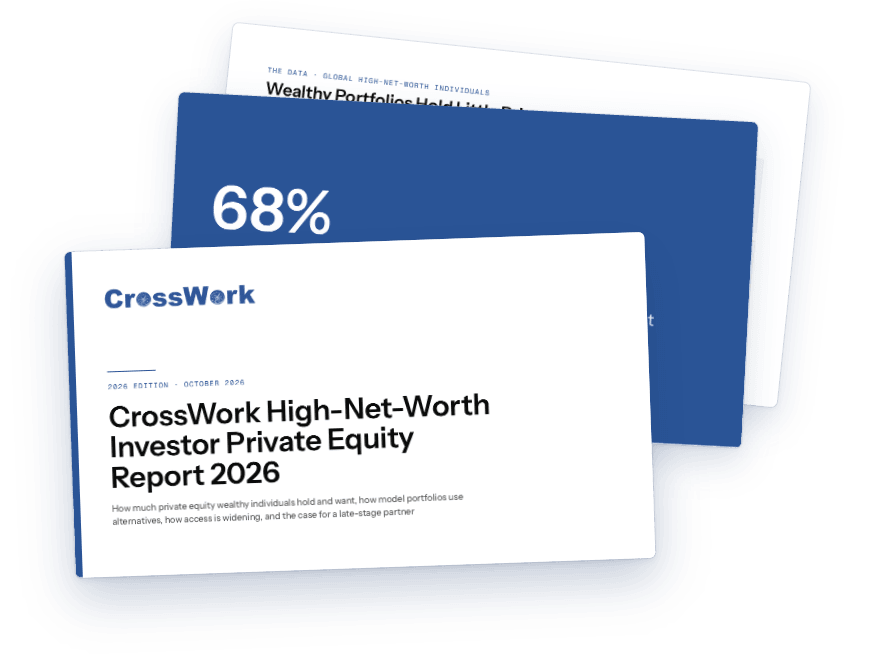 CrossWork High-Net-Worth Investor Private Equity Report 2026